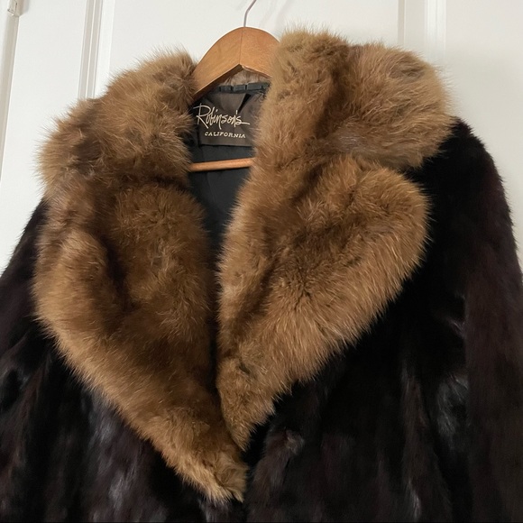 Robinson’s California Vintage Mink Fur Coat - Picture 2 of 12